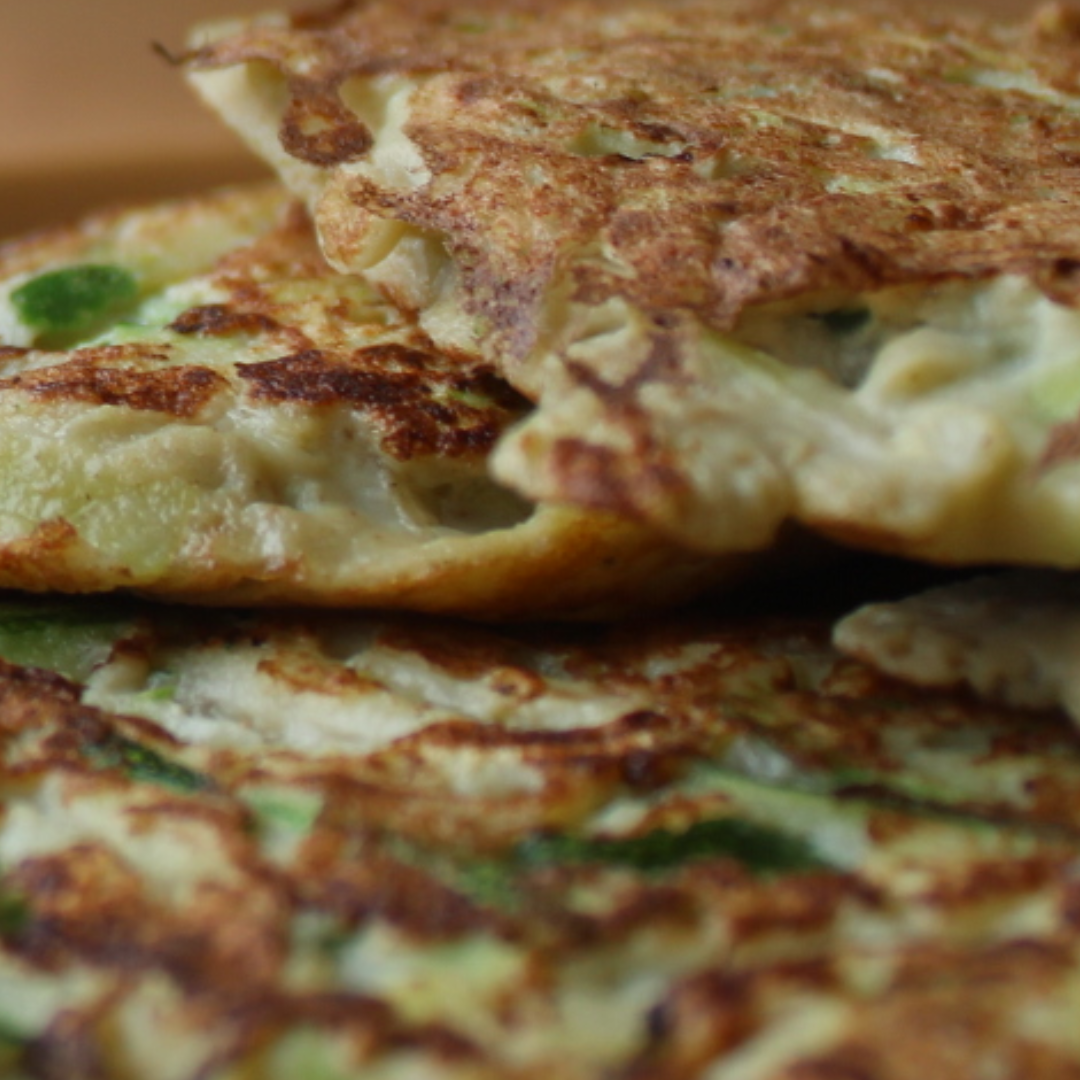 recette anti-gaspi pancakes courgettes