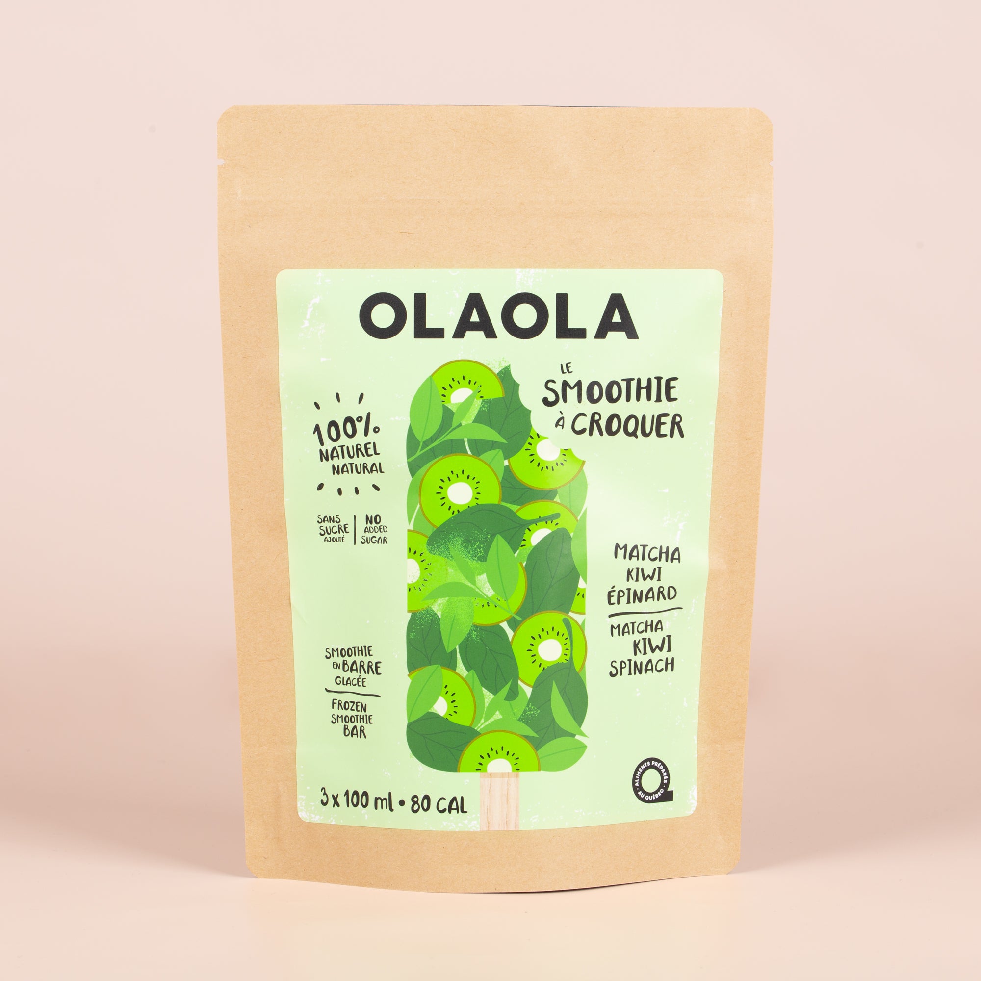 popsicle kiwi epinard matcha olaola