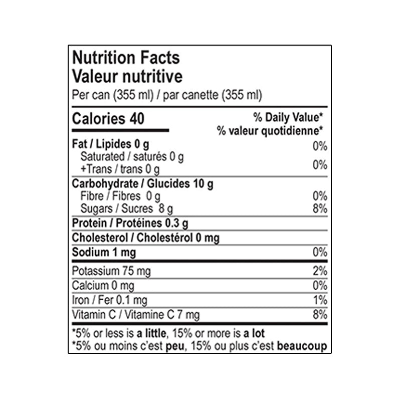 soda probiotique gingembre valeur nutritive